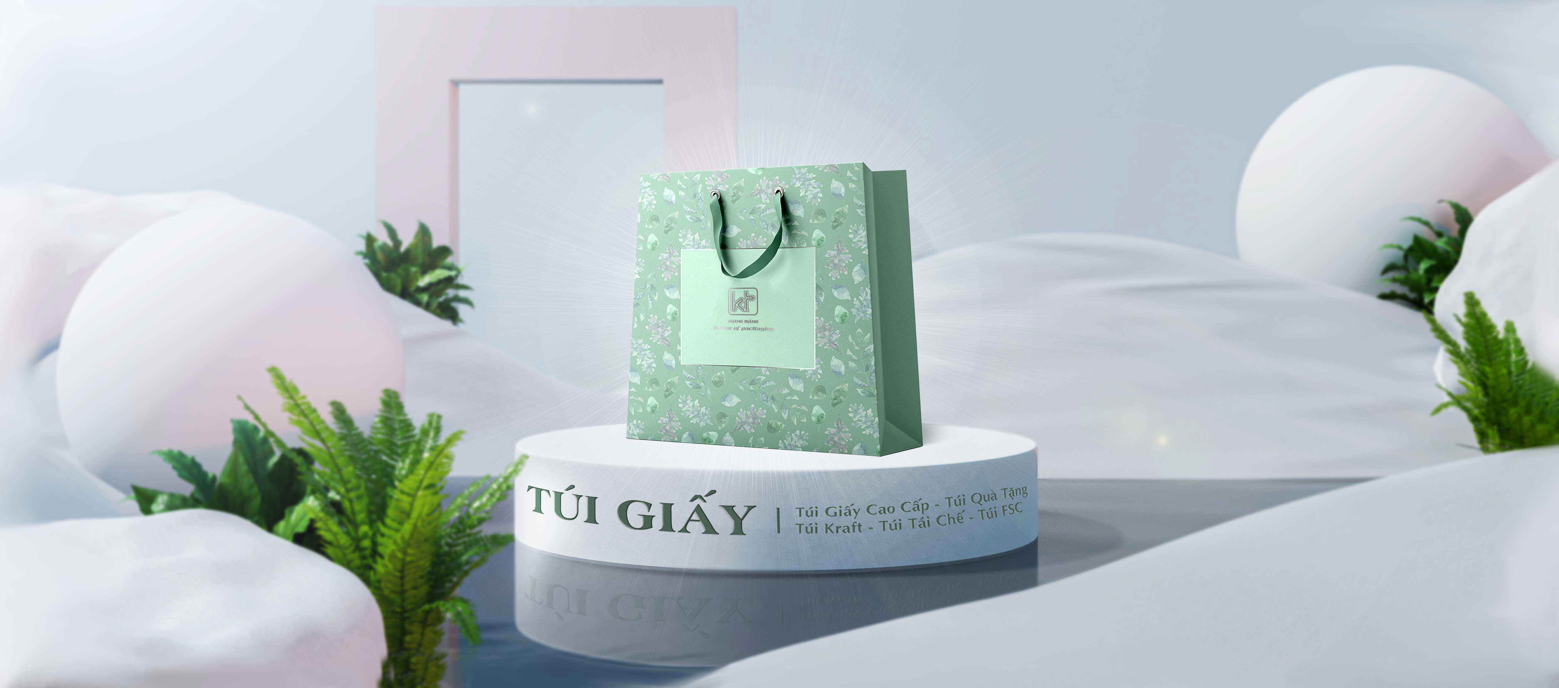 Túi giấy kraft túi quà tặng cao cấp Khang Thành