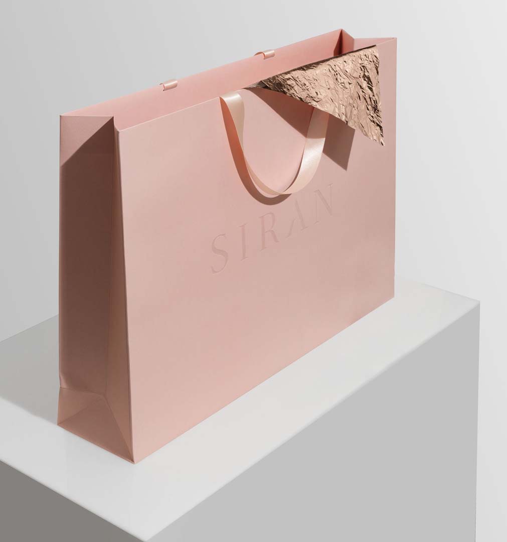 luxury gift paper bag sample