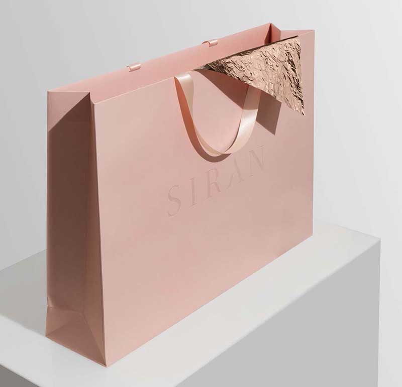 luxury gift paper bag sample