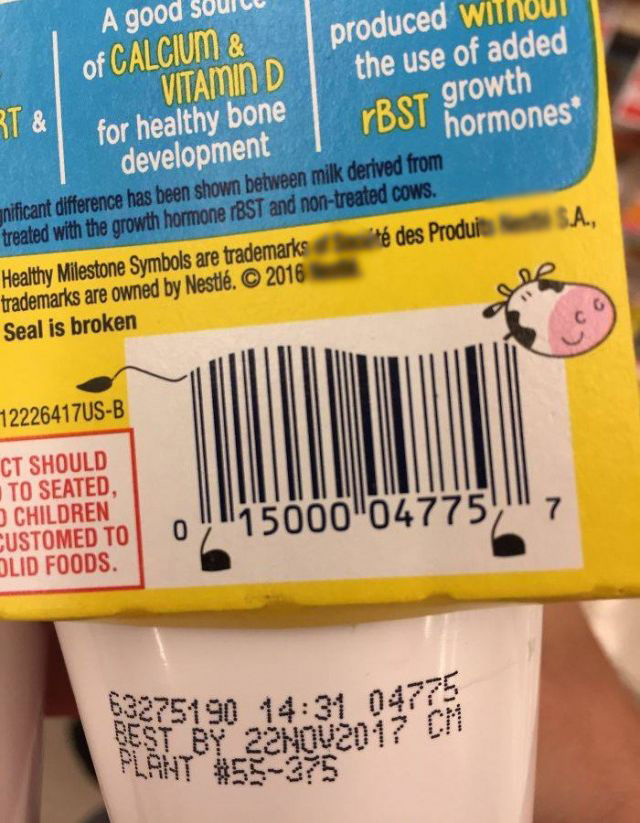 Does a barcode contain manufacturing date and expiry date as well