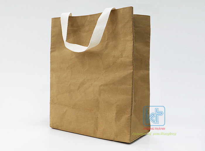 washable paper tote bags Khang Thanh