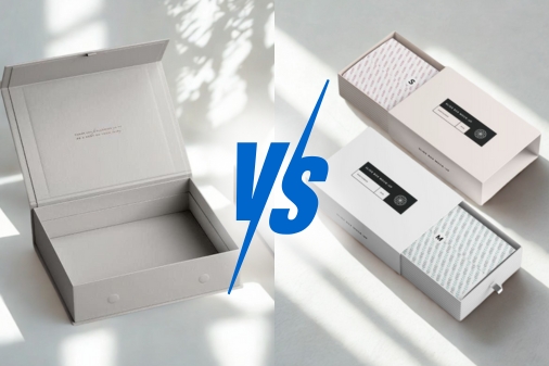 Compare magnetic and drawer sturdy gift boxes