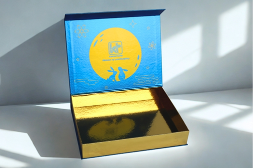 Detail steps to produce rigid magnetic gift boxes