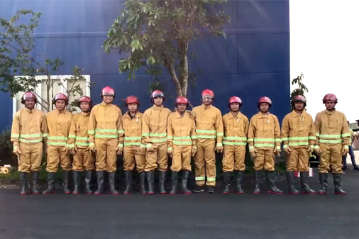 Fire Drill And Rescue Training at Khang Thanh Packaging Company