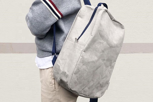 Washable paper backpack - Eco friendly and fashionable product